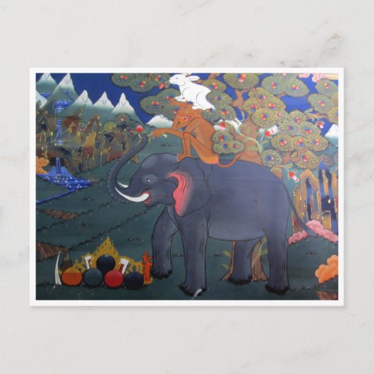 動物芸術 ポストカード (正面)