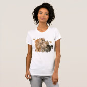 動物芸術 Tシャツ (正面フル)