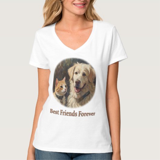 動物芸術 Tシャツ (正面)