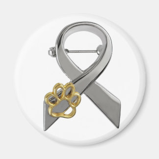 動物虐待認識度ピン マグネット