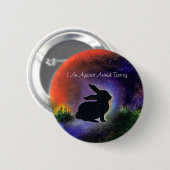 動物試験に対して 缶バッジ (正面&裏面)