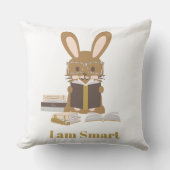 動物読の角枕 クッション (正面)