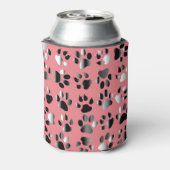 動物足プリント 缶クーラー (缶裏面)