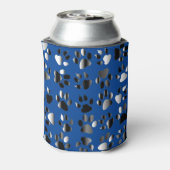 動物足プリント 缶クーラー (缶裏面)