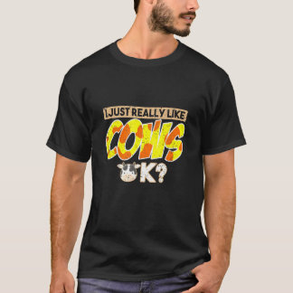 動物農家の牛 Tシャツ
