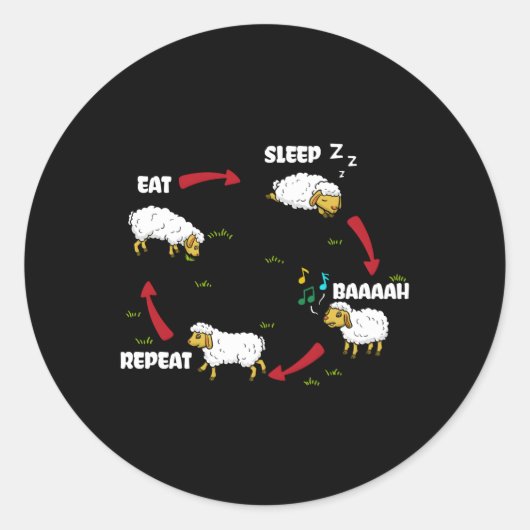 動物農家牧場オーナー農家ヒツウイスラー ラウンドシール (正面)