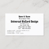 動物里親ボランティアかわいいペットの写真 名刺 (裏面)