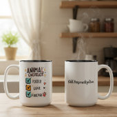 動物里親専用マグカップ ツートーンマグカップ