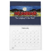 動物野生動物の月 – 毎年恒例のカレンダーアートウサギ カレンダー (2月 2027)