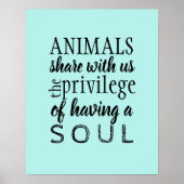 動物鑑賞 ポスター (正面)