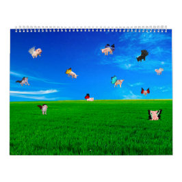 動物間抜け写真カレンダー カレンダー