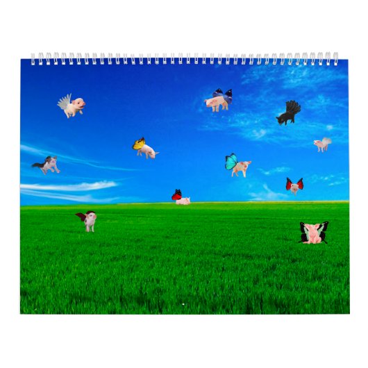 動物間抜け写真カレンダー カレンダー (カバー)