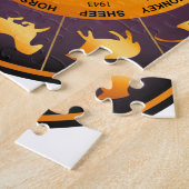 動物陰陽 ジグソーパズル (側面)