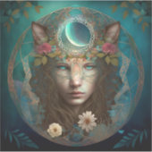 動物霊神秘ファンタジー シール (正面)