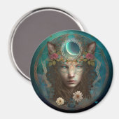 動物霊神秘ファンタジー マグネット (正面/裏面)