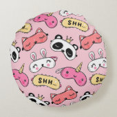 動物顔シ ラウンドクッション (裏面)