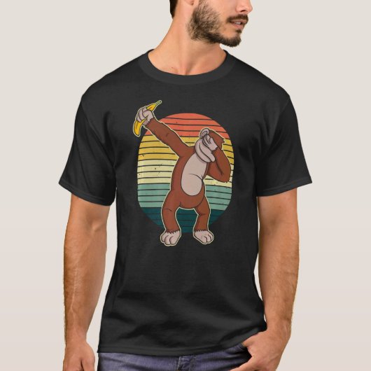 動物飼育係モンキーワイルドライフアニマルサファリサル Tシャツ (正面)