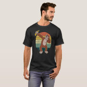 動物飼育係モンキーワイルドライフアニマルサファリサル Tシャツ (正面フル)