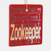 動物飼育係 セラミックオーナメント (右)