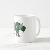 動物飼育員としての動物 コーヒーマグカップ (正面右)