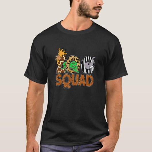 動物飼育員 Tシャツ (正面)