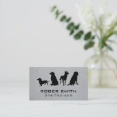 動物飼養業 | 犬訓練 名刺 (スタンド正面)