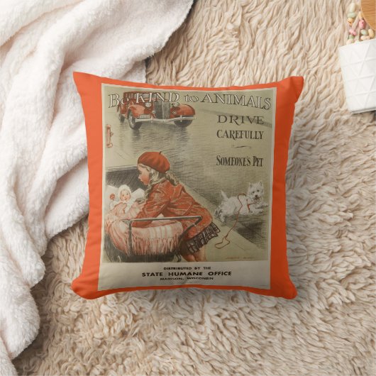 動物2PSに親切があって下さい クッション (ブランケット)