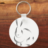 動物 – ウサギ キーホルダー (正面)