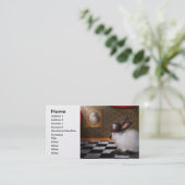 動物-ウサギ-逆 名刺 (スタンド正面)