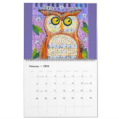 動物 カレンダー (2月 2026)