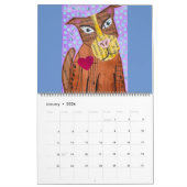 動物 カレンダー (1月 2026)