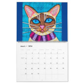 動物 カレンダー (3月 2026)