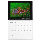 動物 カレンダー (2月 2027)