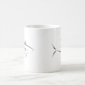 動物-キハダマグロ コーヒーマグカップ (中央)