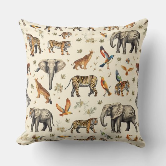 動物 クッション (正面)