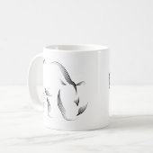 動物-サイ コーヒーマグカップ (正面左)