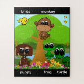 動物 ジグソーパズル (縦)