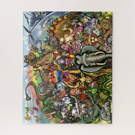 動物 ジグソーパズル (縦)