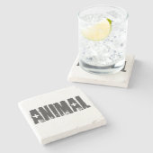 動物 – ジムボディビルフィットネス ストーンコースター (横)