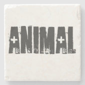 動物 – ジムボディビルフィットネス ストーンコースター (正面)