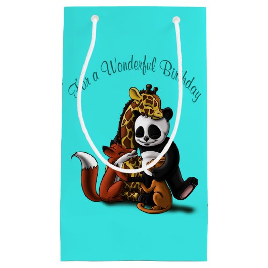 動物 スモールペーパーバッグ (正面)