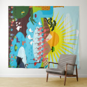 動物 タペストリー (インサイチュ(横))