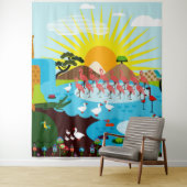 動物 タペストリー (インサイチュ)