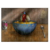 動物 – チキン – チキンスープiPad頭が切れるカバー カッティングボード (正面)