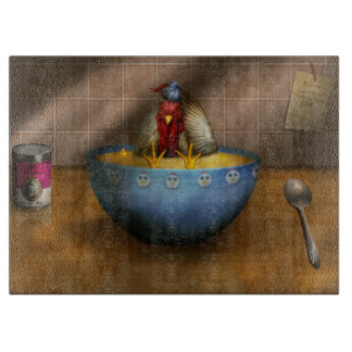 動物 – チキン – チキンスープiPad頭が切れるカバー カッティングボード