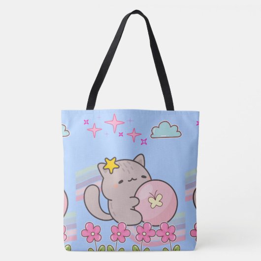 動物 トートバッグ (正面)