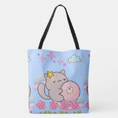 動物 トートバッグ (裏面)