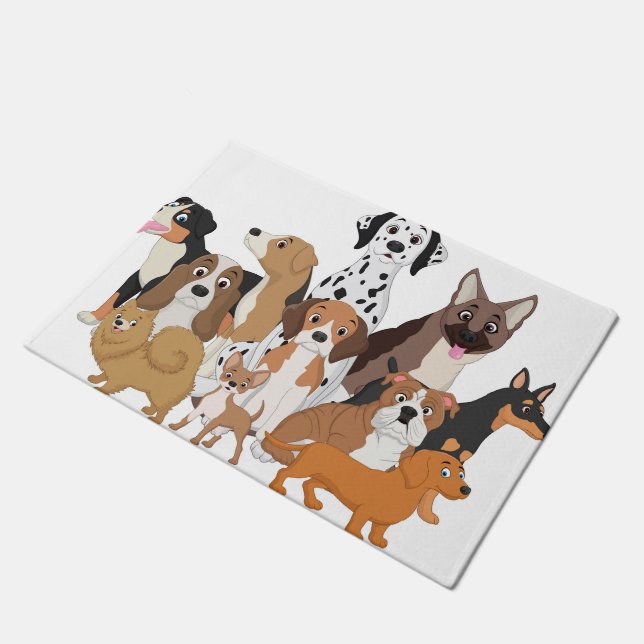 動物 ドアマット (アングル)