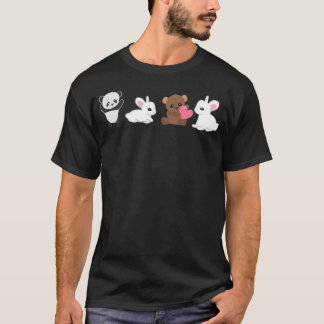 動物 パンダ うさぎ 熊 アニマルライツ活動家 g tシャツ
