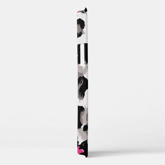 動物,ヒョウの質感の背景抽象,アフリカ, Case-Mate iPhoneケース (裏面 / 右)